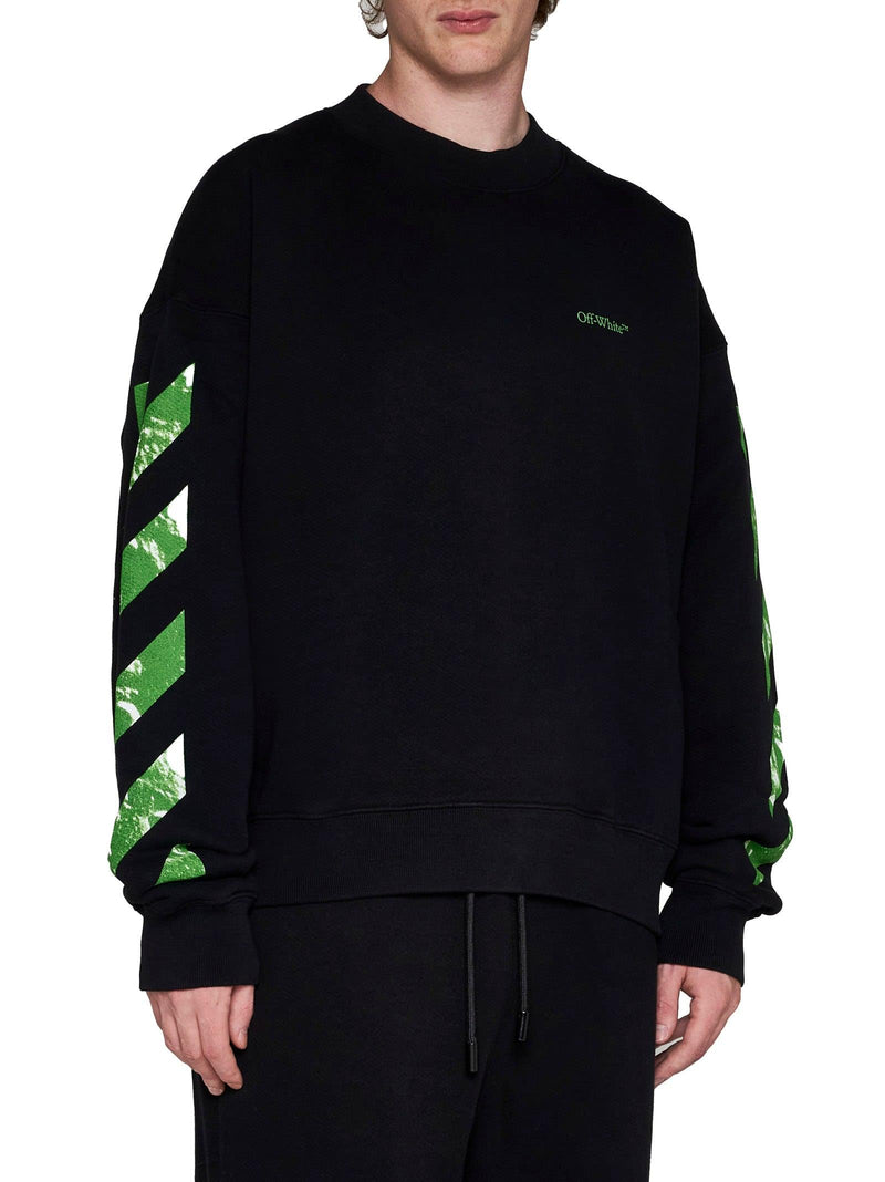 Off-White Moon Cam Arrow Sweatshirt - Men - Piano Luigi