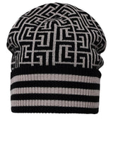 Balmain Two-color Wool Beanie - Men - Piano Luigi