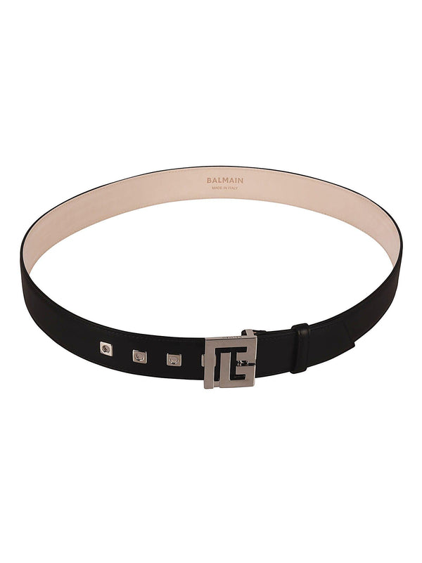 Balmain Logo Buckle Belt - Men - Piano Luigi