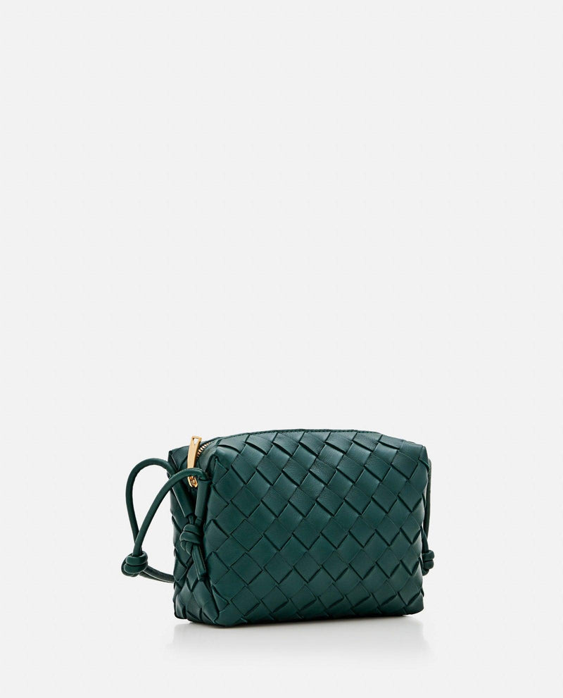 Bottega Veneta Mini Loop Leather Camera Bag - Women - Piano Luigi