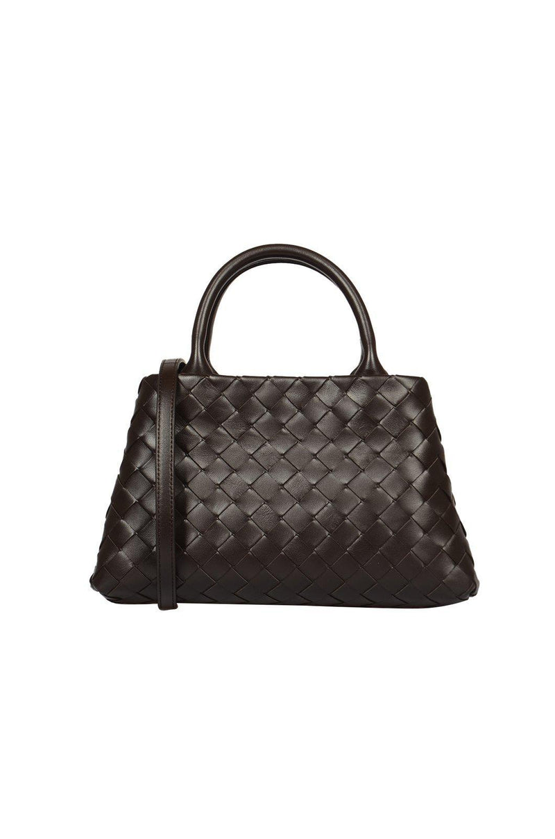 Bottega Veneta Small Intrecciato Top Handle Bag - Women - Piano Luigi