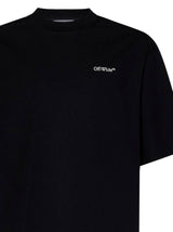 Off-White T-shirt In Black Cotton - Men - Piano Luigi