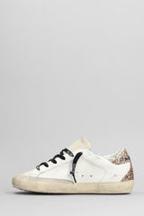 Golden Goose Superstar Sneakers In White Leather - Women - Piano Luigi