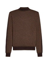 Balmain Mini Monogram Wool Sweater - Men - Piano Luigi