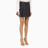 Balmain Mini Monogram Skirt - Women - Piano Luigi