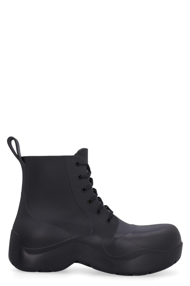 Bottega Veneta Puddle Lace-up Ankle Boots - Men - Piano Luigi