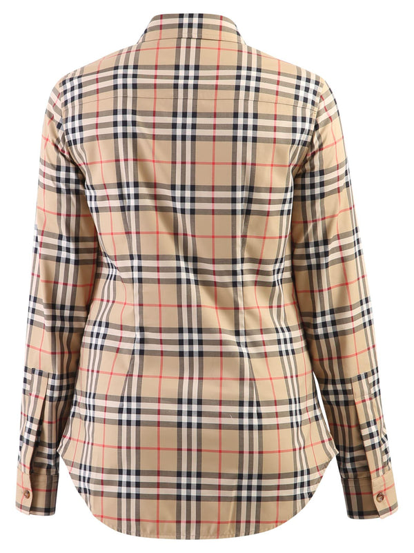 Burberry Check Motif Shirt - Women - Piano Luigi