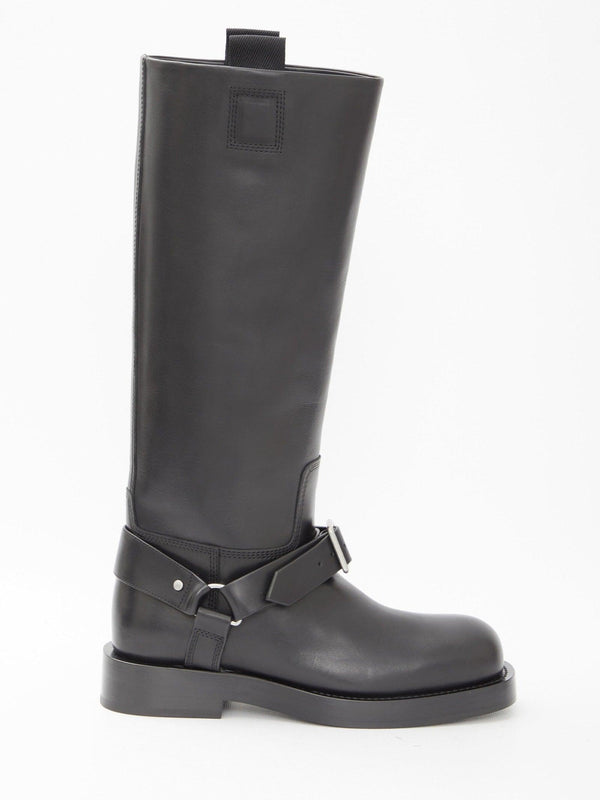 Burberry Saddle High Boots - Women - Piano Luigi