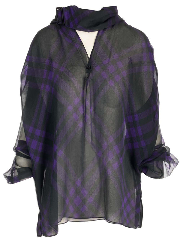 Burberry Silk Shirt - Women - Piano Luigi