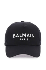 Balmain Black Cotton Cap - Men - Piano Luigi