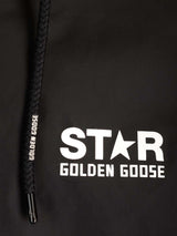 Golden Goose Windbreaker With Logo - Men - Piano Luigi