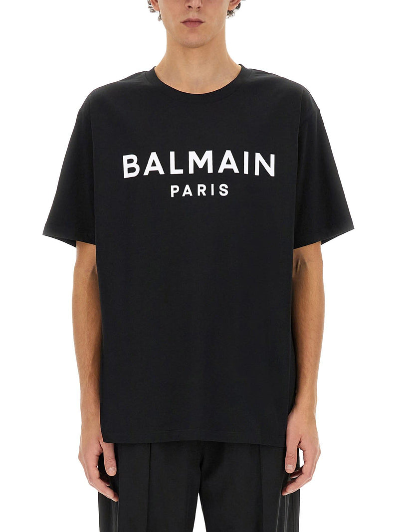 Balmain T-shirt With Logo - Men - Piano Luigi