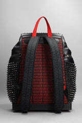 Christian Louboutin Backpack In Black Leather - Men - Piano Luigi