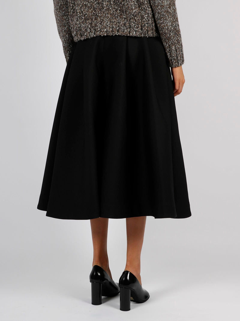 Bottega Veneta Godet Midi Skirt - Women - Piano Luigi