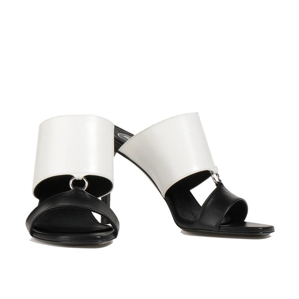 Balmain Paola Leather Mules - Women - Piano Luigi