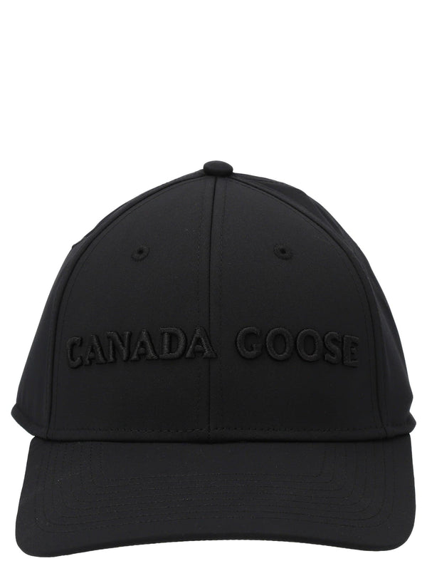 Canada Goose Logo Embroidery Cap - Men - Piano Luigi