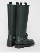 Burberry Saddle High Boots - Women - Piano Luigi