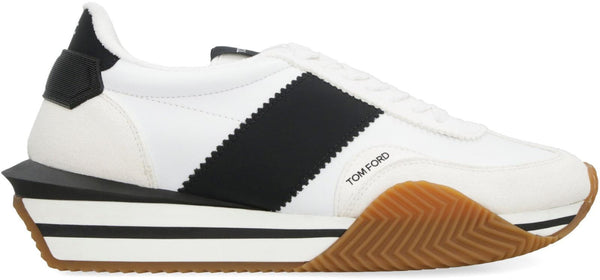 Tom Ford James Leather Low-top Sneakers - Men - Piano Luigi