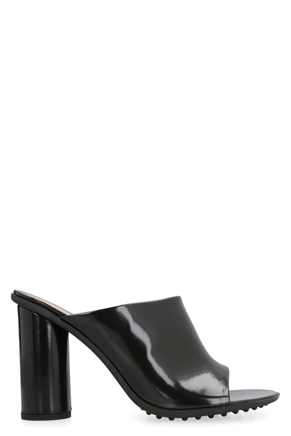 Bottega Veneta Atomic Leather Mules - Women - Piano Luigi