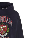 Balenciaga Cotton Hooded Sweatshirt - Men - Piano Luigi