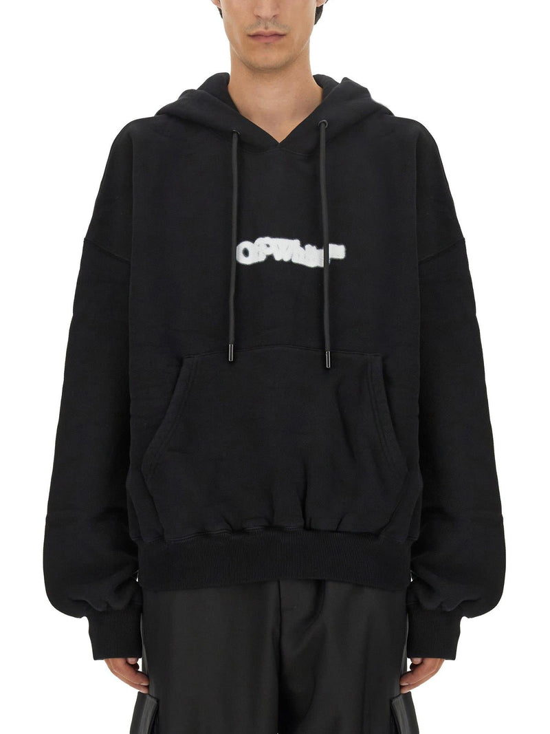 Off-White Sweatshirt With Logo - Men - Piano Luigi