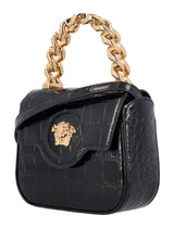 Versace Mini Top Handle Crocco Bag - Women - Piano Luigi