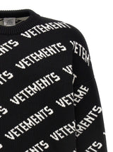 VETEMENTS Monogram Sweater - Men - Piano Luigi