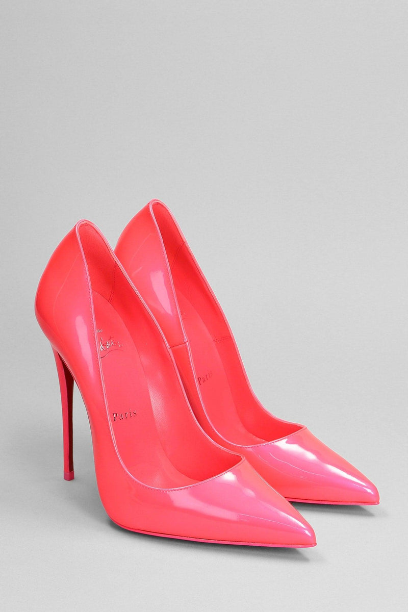 Christian Louboutin So Kate Pumps In Fuxia Leather - Women - Piano Luigi