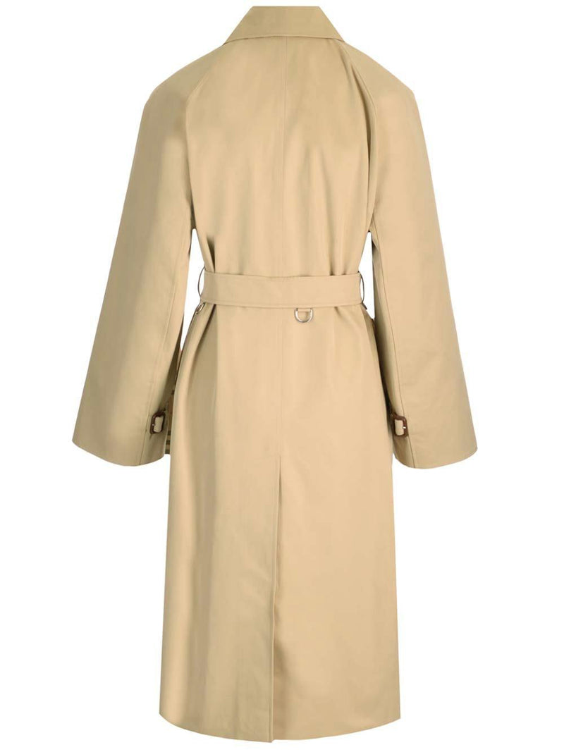 Burberry Trench Coat With Cape Sleeves - Women - Piano Luigi