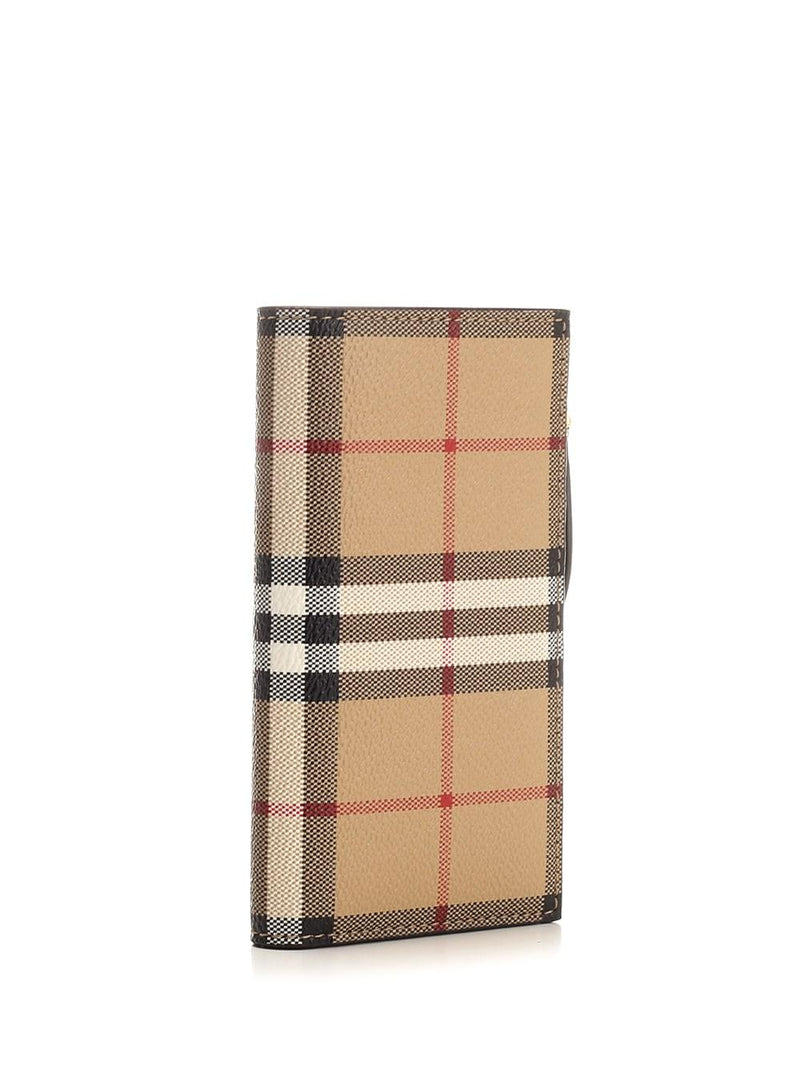 Burberry Archive Check Wallet - Women - Piano Luigi