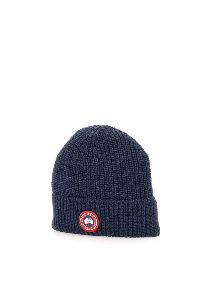 Canada Goose artic Disc Merino Wool Beanie - Women - Piano Luigi