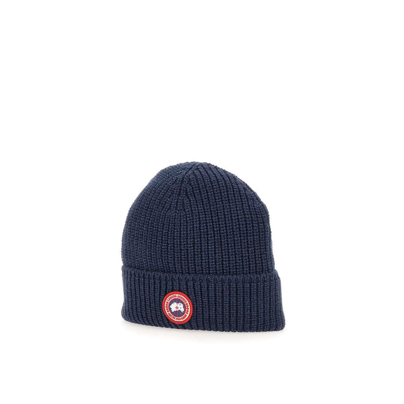 Canada Goose artic Disc Merino Wool Beanie - Women - Piano Luigi