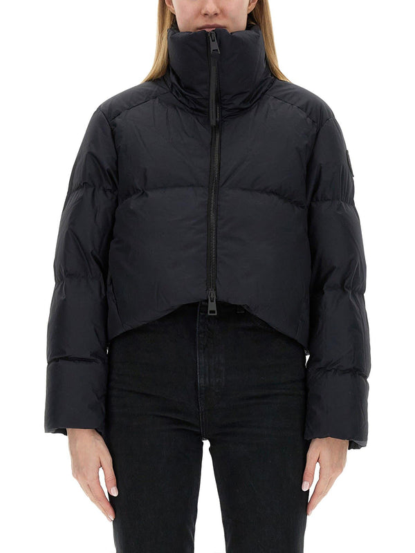 Canada Goose Cropped Down Jacket garnet - Women - Piano Luigi