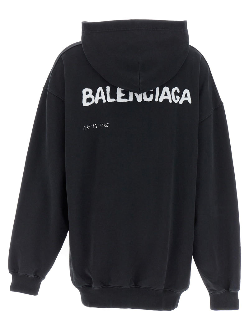 Balenciaga Oversize Hoodie - Women - Piano Luigi