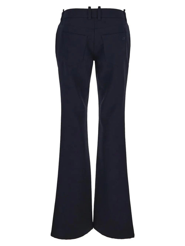 Off-White Flared Pants - Women - Piano Luigi