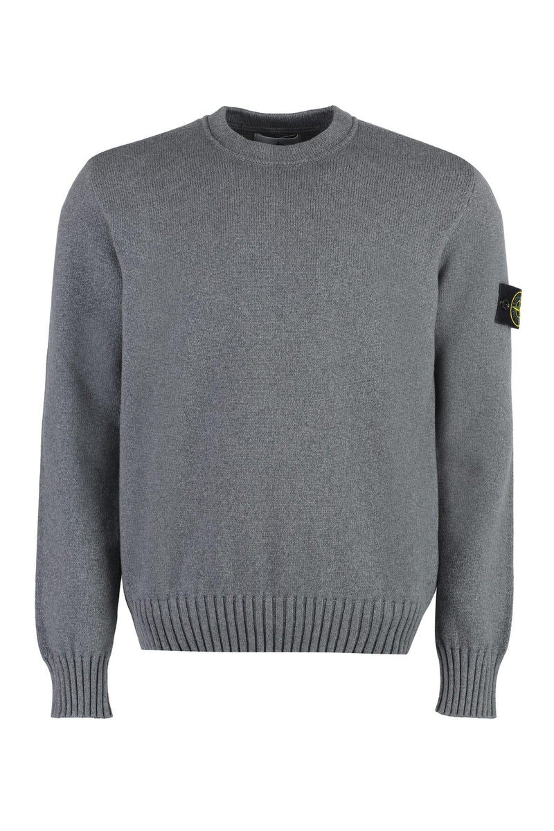 Stone Island Cotton Blend Crew-neck Sweater - Men - Piano Luigi