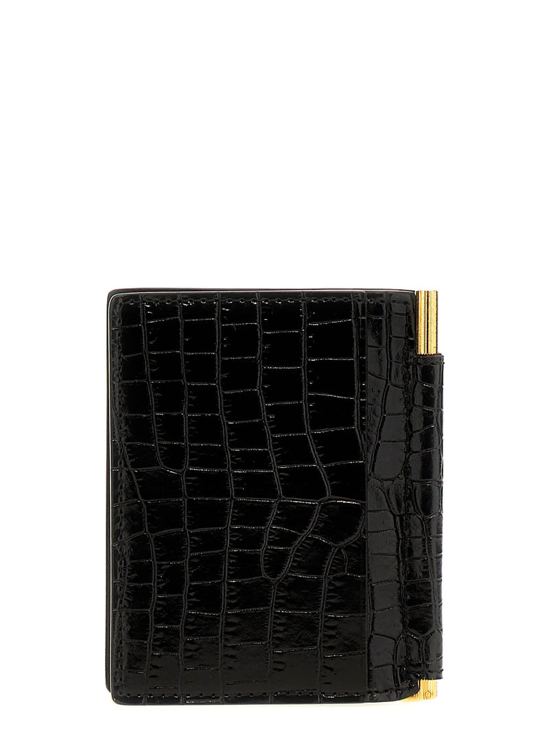 Tom Ford Logo Card Holder - Men - Piano Luigi