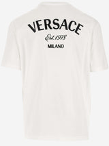 Versace Cotton T-shirt With Logo - Men - Piano Luigi