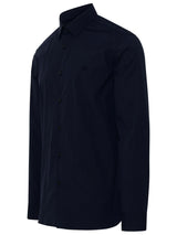 Burberry Sherfield Shirt In Blue Cotton - Men - Piano Luigi