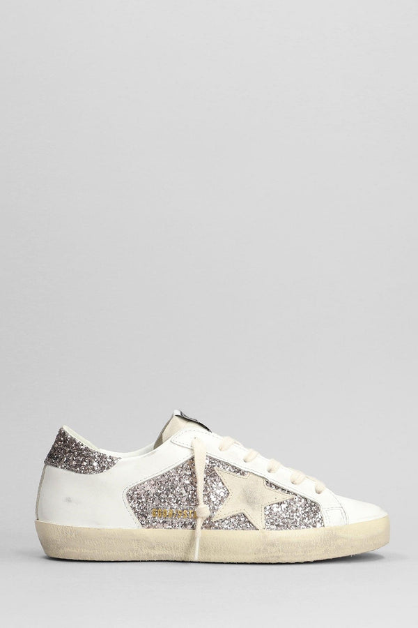 Golden Goose Superstar Sneakers In White Leather - Women - Piano Luigi