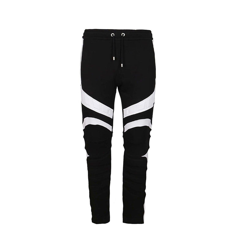 Balmain Contrast Detail Track Pants - Men - Piano Luigi