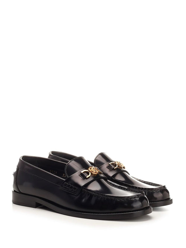 Versace Medusa Logo Loafer - Women - Piano Luigi