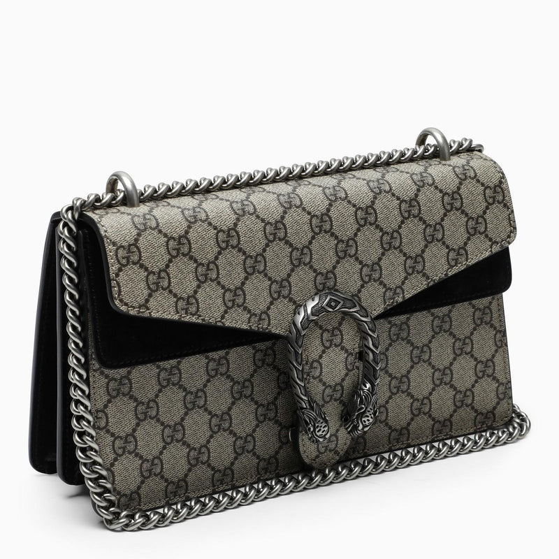 Gucci Beige\/black Small Gg Dionysus Bag - Women - Piano Luigi