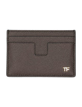 Tom Ford Small Grain Leather Cardholder - Men - Piano Luigi