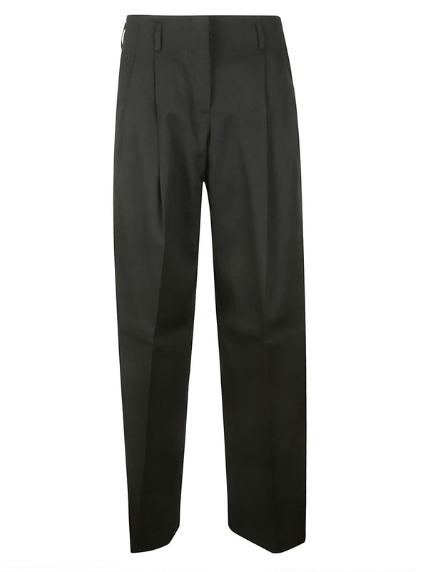 Golden Goose Golden Ws Pant Wide Leg Light Dry Wool Gabardine - Women - Piano Luigi