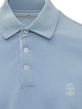 Brunello Cucinelli Cotton Piquet Polo Shirt With Logo - Men - Piano Luigi