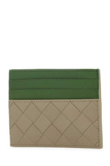 Bottega Veneta Two-tone Woven Cardholder - Men - Piano Luigi