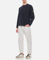 Stone Island Crewneck Sweater Ribbed Cotton - Men - Piano Luigi