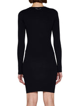 Dsquared2 Cut-out Straight Hem Mini Dress - Women - Piano Luigi