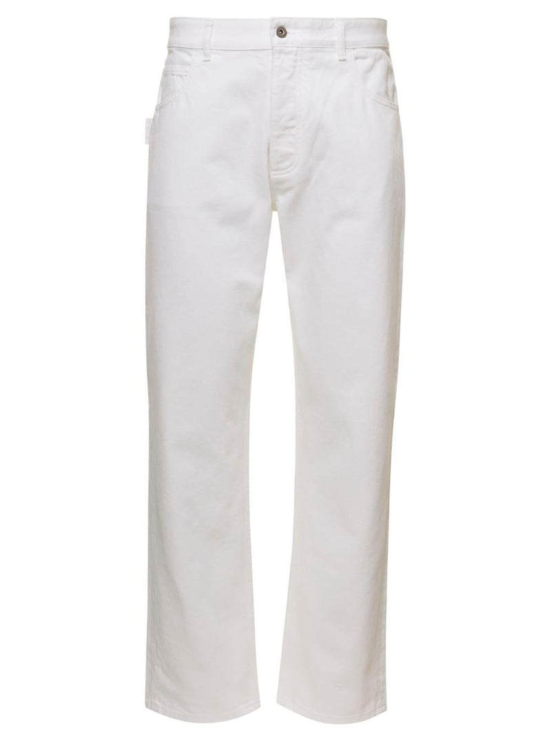 Bottega Veneta White Denim Jeans - Men - Piano Luigi